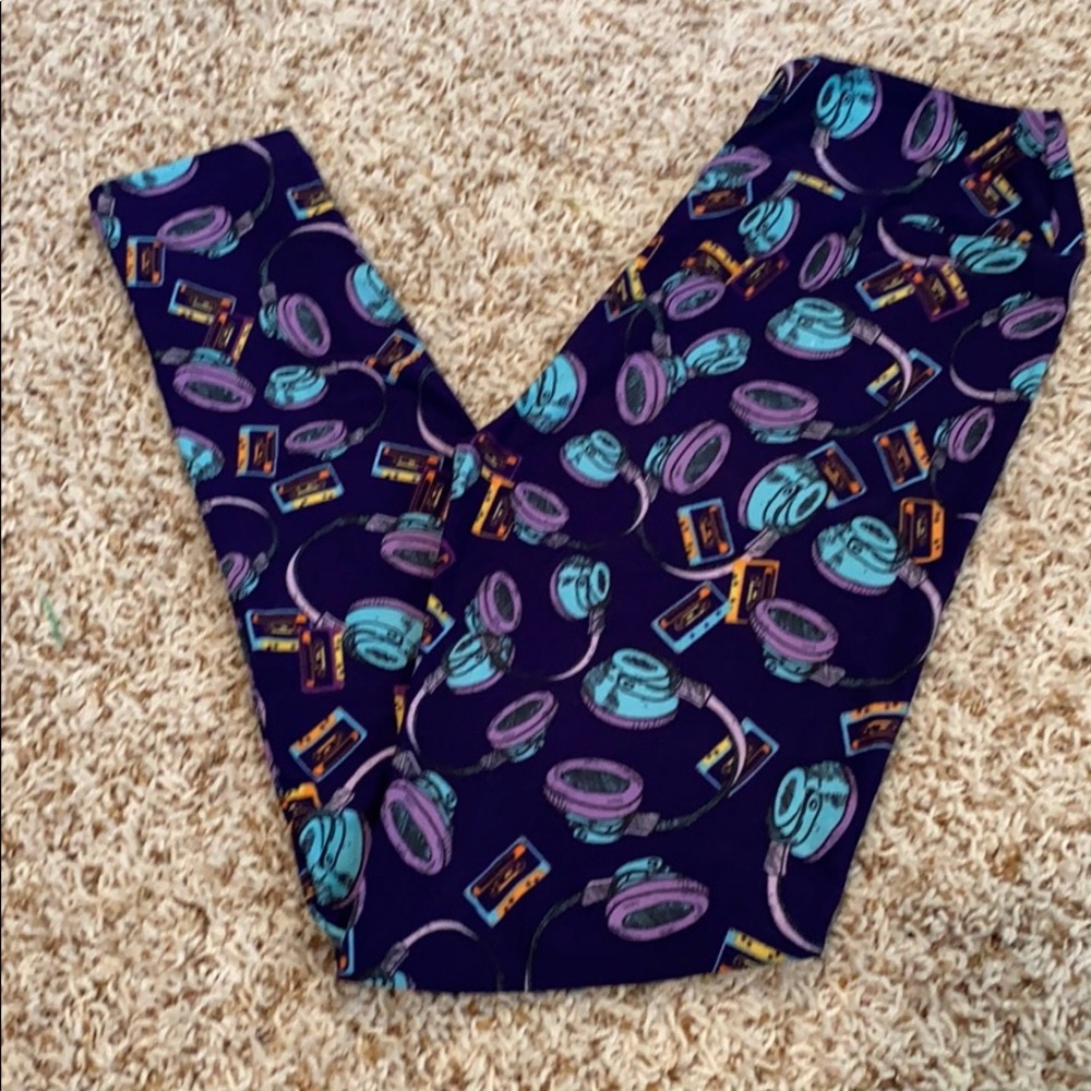 LLR Leggings OS - Cassette Tape